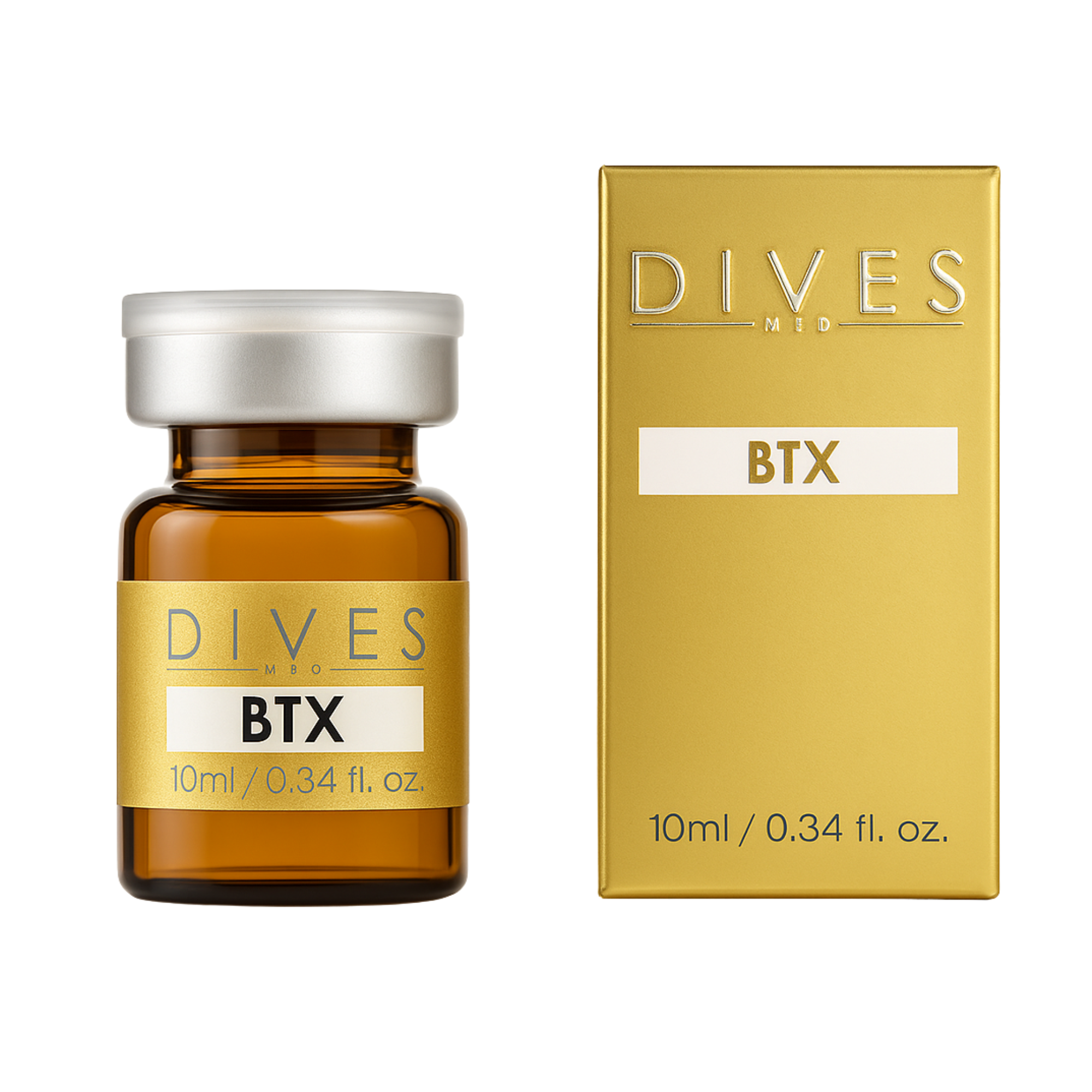 BTX Lifting Complex ampoule from DIVES Med – professional anti-wrinkle skin booster for lifting, firming, and reducing expression lines